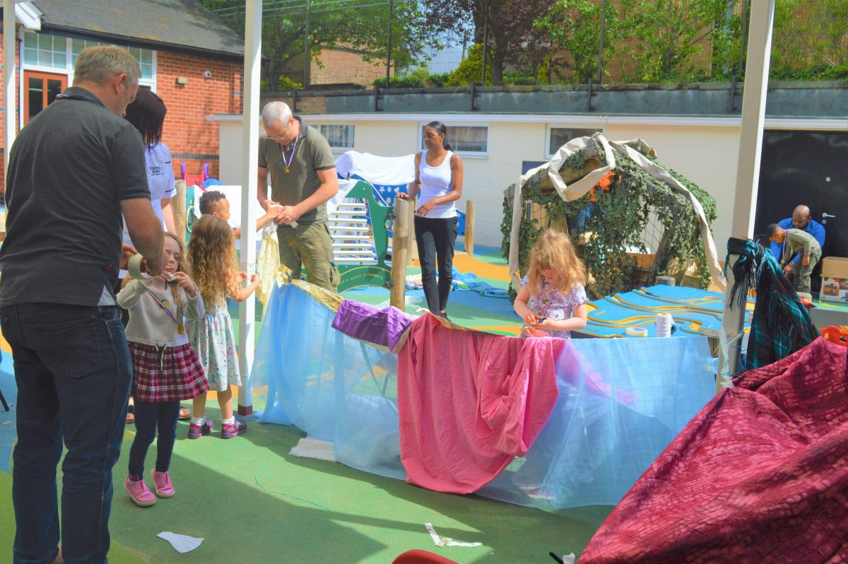 Father's Day Den Making 2