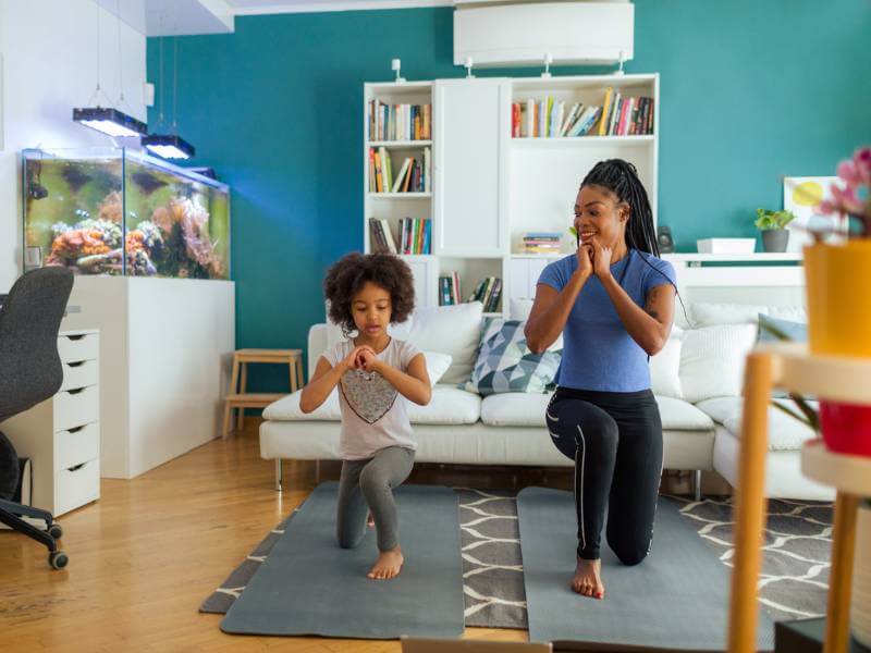 fun exercises at home